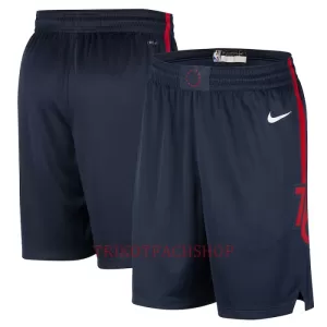 Philadelphia 76ers NBA-Shorts City Edition Swingman Navy Philadelphia 76ers NBA-Shorts City Edition Swingman Navy
