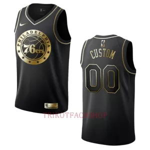 Philadelphia 76ers Trikot Golden Edition Swingman Schwarz Philadelphia 76ers Trikot Golden Edition Swingman Schwarz