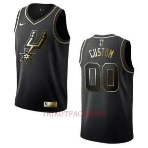 San Antonio Spurs Trikot Golden Edition Swingman Schwarz San Antonio Spurs Trikot Golden Edition Swingman Schwarz
