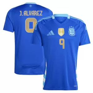 Argentinien Julián Álvarez 9 Auswärtstrikot 2024 für Herren Argentinien Julián Álvarez 9 Auswärtstrikot 2024 für Herren