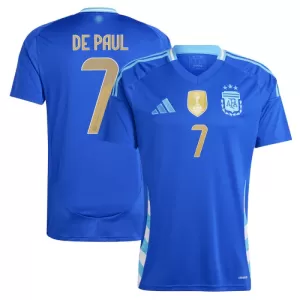 Argentinien Rodrigo de Paul 7 Auswärtstrikot 2024 für Herren Argentinien Rodrigo de Paul 7 Auswärtstrikot 2024 für Herren