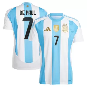 Argentinien Rodrigo de Paul 7 Heimtrikot 2024 für Herren Argentinien Rodrigo de Paul 7 Heimtrikot 2024 für Herren