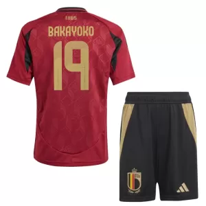 Belgien Bakayoko 19 Heimtrikot Euro 2024 für Kinder Belgien Bakayoko 19 Heimtrikot Euro 2024 für Kinder