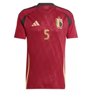 Belgien Vertonghen 5 Heimtrikot Euro 2024 für Herren