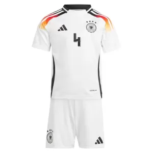 Deutschland Tah 4 Heimtrikot Euro 2024 für Kinder