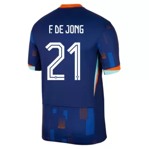 Niederlande Frenkie de Jong 21 Auswärtstrikot Euro 2024 für Herren Niederlande Frenkie de Jong 21 Auswärtstrikot Euro 2024 für Herren