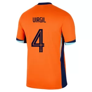 Niederlande Virgil van Dijk 4 Heimtrikot Euro 2024 für Herren Niederlande Virgil van Dijk 4 Heimtrikot Euro 2024 für Herren