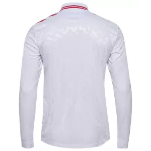 Dänemark Auswärtstrikot Euro 2024 Langarm für Herren