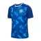 Dänemark Torwart Trikot Euro 2024 für Herren Blau