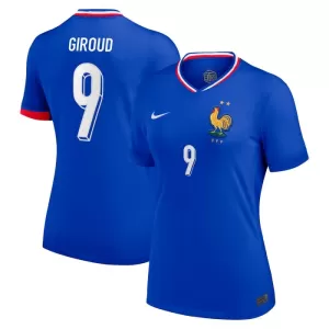 Frankreich Olivier Giroud 9 Heimtrikot Euro 2024 für Damen Frankreich Olivier Giroud 9 Heimtrikot Euro 2024 für Damen