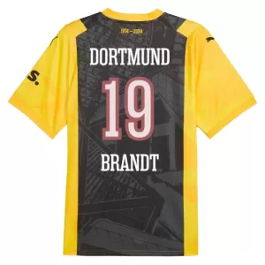 Borussia Dortmund Julian Brandt 19 Trikot Jahrestag 23/24 für Herren Borussia Dortmund Julian Brandt 19 Trikot Jahrestag 23/24 für Herren