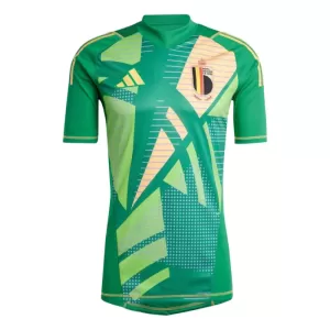 Belgien Torwart Trikot Euro 2024 für Herren Grün Belgien Torwart Trikot Euro 2024 für Herren Grün
