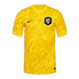 Niederlande Torwart Trikot Euro 2024 für Herren Gelb Niederlande Torwart Trikot Euro 2024 für Herren Gelb