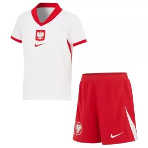Polen Heimtrikot Euro 2024 für Kinder Polen Heimtrikot Euro 2024 für Kinder