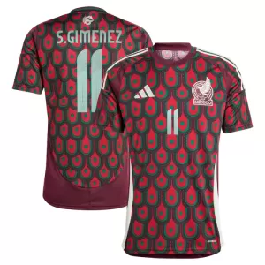Mexiko Santiago Gimenez 11 Heimtrikot 2024 für Herren Mexiko Santiago Gimenez 11 Heimtrikot 2024 für Herren