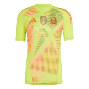 Argentinien Torwart Trikot 2024 für Herren Gelb Argentinien Torwart Trikot 2024 für Herren Gelb