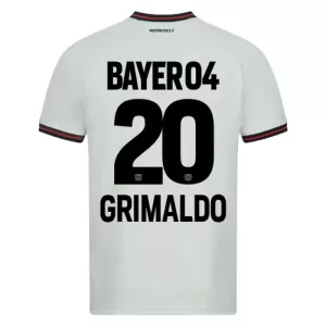 Bayer 04 Leverkusen Alejandro Grimaldo 20 Auswärtstrikot 23/24 für Herren