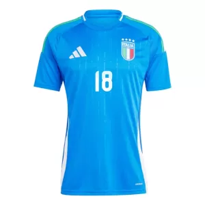 Italien Nicolo Barella 18 Heimtrikot Euro 2024 für Herren