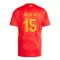 Spanien Alex Baena 15 Heimtrikot Euro 2024 für Herren