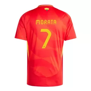 Spanien Álvaro Morata 7 Heimtrikot Euro 2024 für Herren Spanien Álvaro Morata 7 Heimtrikot Euro 2024 für Herren