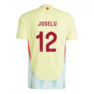 Spanien Joselu 12 Auswärtstrikot Euro 2024 für Herren