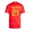 Spanien Mikel Oyarzabal 21 Heimtrikot Euro 2024 für Herren