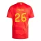 Spanien Pedri 26 Heimtrikot Euro 2024 für Herren