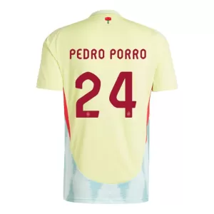 Spanien Pedro Porro 24 Auswärtstrikot Euro 2024 für Herren Spanien Pedro Porro 24 Auswärtstrikot Euro 2024 für Herren