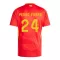 Spanien Pedro Porro 24 Heimtrikot Euro 2024 für Herren