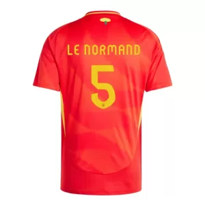 Spanien Robin Le Normand 5 Heimtrikot Euro 2024 für Herren Spanien Robin Le Normand 5 Heimtrikot Euro 2024 für Herren