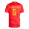 Spanien Robin Le Normand 5 Heimtrikot Euro 2024 für Herren