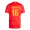Spanien Rodrigo Hernández 16 Heimtrikot Euro 2024 für Herren