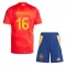 Spanien Rodrigo Hernández 16 Heimtrikot Euro 2024 für Kinder
