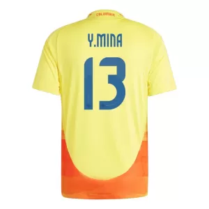 Kolumbien Yerry Mina 13 Heimtrikot 2024 für Herren