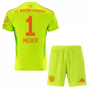 FC Bayern München Manuel Neuer 1 Torwart Heimtrikot 24/25 für Kinder FC Bayern München Manuel Neuer 1 Torwart Heimtrikot 24/25 für Kinder
