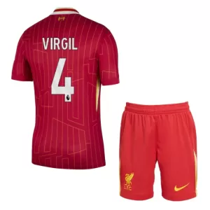 Liverpool Virgil van Dijk 4 Heimtrikot 24/25 für Kinder Liverpool Virgil van Dijk 4 Heimtrikot 24/25 für Kinder
