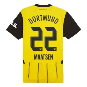 Borussia Dortmund Maatsen 22 Heimtrikot 24/25 für Herren Borussia Dortmund Maatsen 22 Heimtrikot 24/25 für Herren