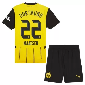 Borussia Dortmund Maatsen 22 Heimtrikot 24/25 für Kinder Borussia Dortmund Maatsen 22 Heimtrikot 24/25 für Kinder