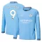 Manchester City Erling Haaland 9 Heimtrikot 24/25 Langarm für Herren