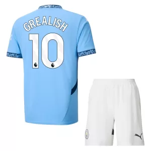 Manchester City Jack Grealish 10 Heimtrikot 24/25 für Kinder Manchester City Jack Grealish 10 Heimtrikot 24/25 für Kinder