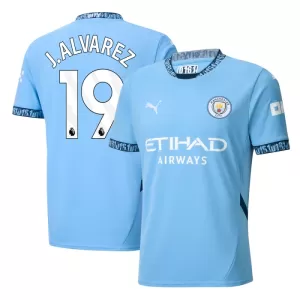 Manchester City Julián Álvarez 19 Heimtrikot 24/25 für Herren Manchester City Julián Álvarez 19 Heimtrikot 24/25 für Herren