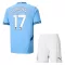Manchester City Kevin De Bruyne 17 Heimtrikot 24/25 für Kinder
