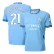 Manchester City Sergio Gomez 21 Heimtrikot 24/25 für Herren