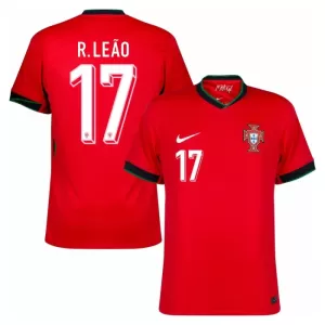 Portugal Rafael Leão 17 Heimtrikot Euro 2024 für Herren Portugal Rafael Leão 17 Heimtrikot Euro 2024 für Herren