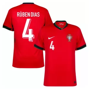 Portugal Rúben Dias 4 Heimtrikot Euro 2024 für Herren Portugal Rúben Dias 4 Heimtrikot Euro 2024 für Herren