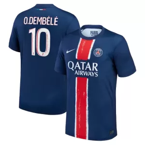 Paris Saint-Germain Ousmane Dembélé 10 Heimtrikot 24/25 für Herren Paris Saint-Germain Ousmane Dembélé 10 Heimtrikot 24/25 für Herren