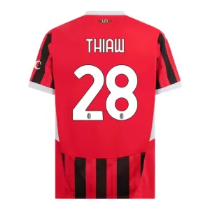 AC Milan Malick Thiaw 28 Heimtrikot 24/25 für Herren AC Milan Malick Thiaw 28 Heimtrikot 24/25 für Herren