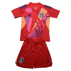 Italien Torwart Trikot Euro 2024 für Kinder Rot Italien Torwart Trikot Euro 2024 für Kinder Rot