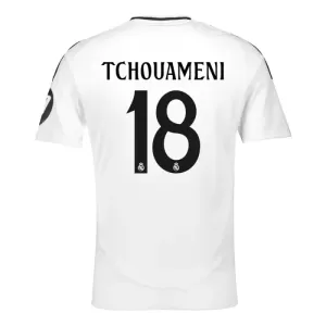 Real Madrid Aurélien Tchouaméni 18 Heimtrikot 24/25 für Kinder