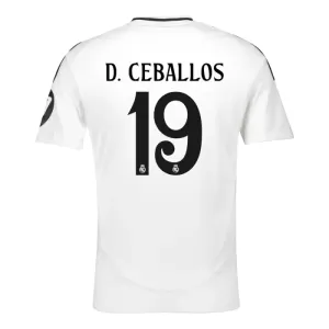 Real Madrid D. Ceballos 19 Heimtrikot 24/25 für Herren Real Madrid D. Ceballos 19 Heimtrikot 24/25 für Herren